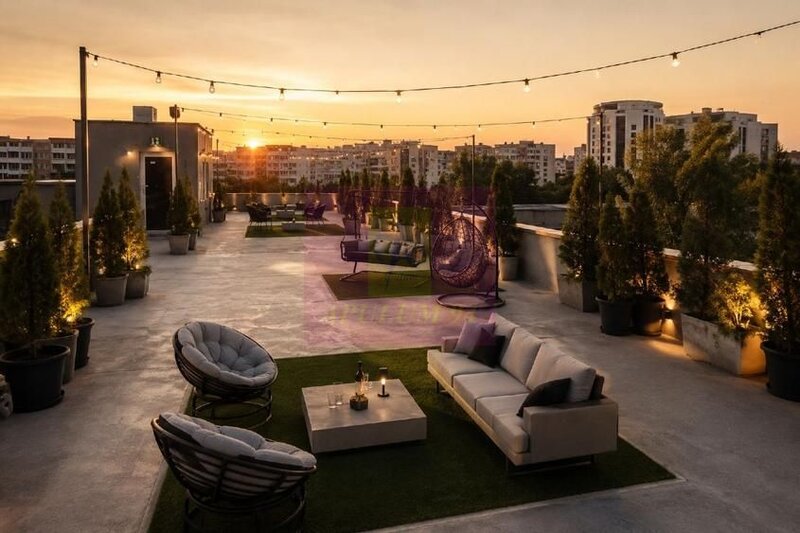 Unirii-Camera de Comert, Rooftop-Penthouse scara privata-lift, 460mp